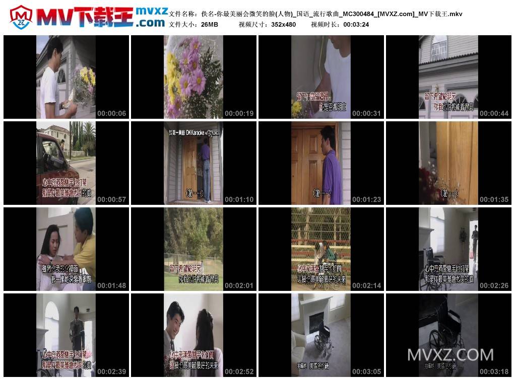 佚名-你最美丽会微笑的脸(人物)_国语_流行歌曲_MC300484